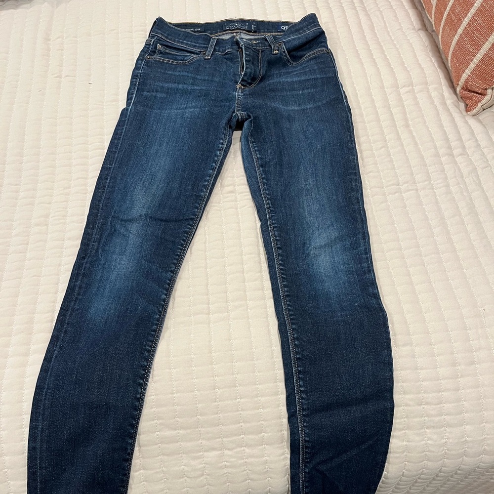 BROOKE LEGGING JEANS || dark wash skinny jeans